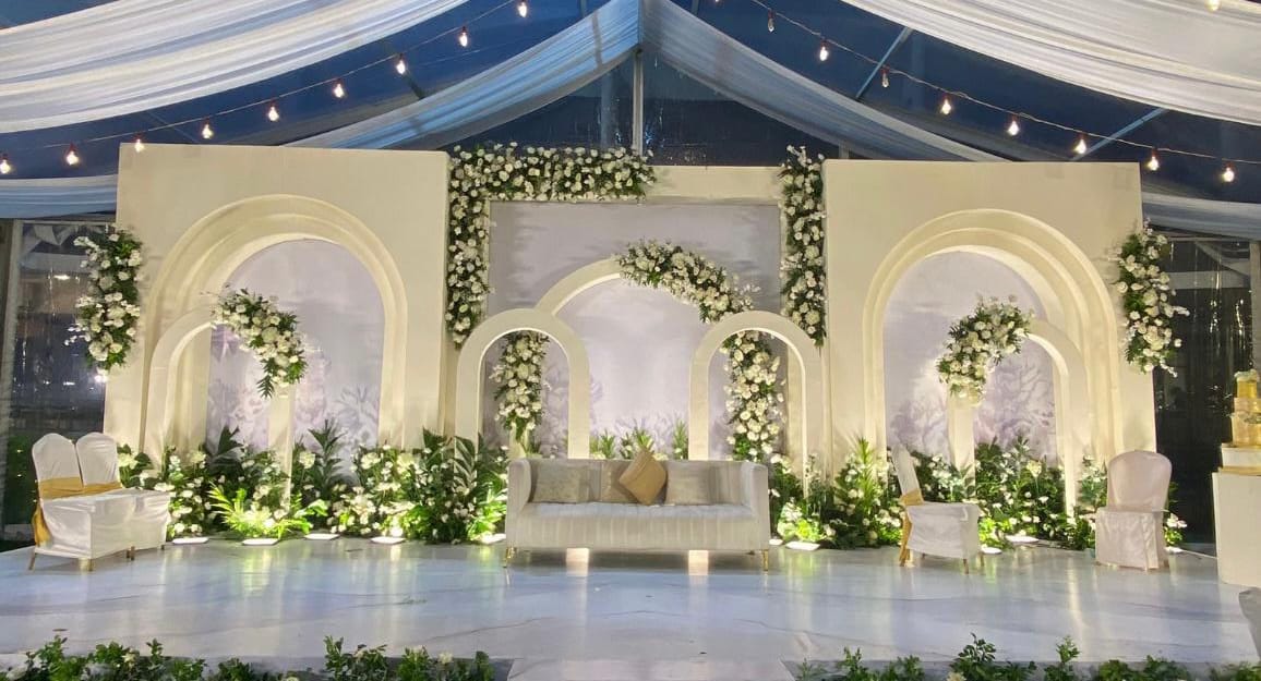 Ivory Arch Night | Salmora Events Chennai